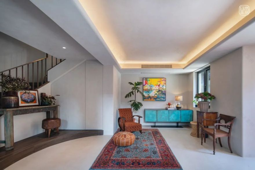 上海跨国夫妻500㎡随性混搭之家丨中国上海丨星杰-8