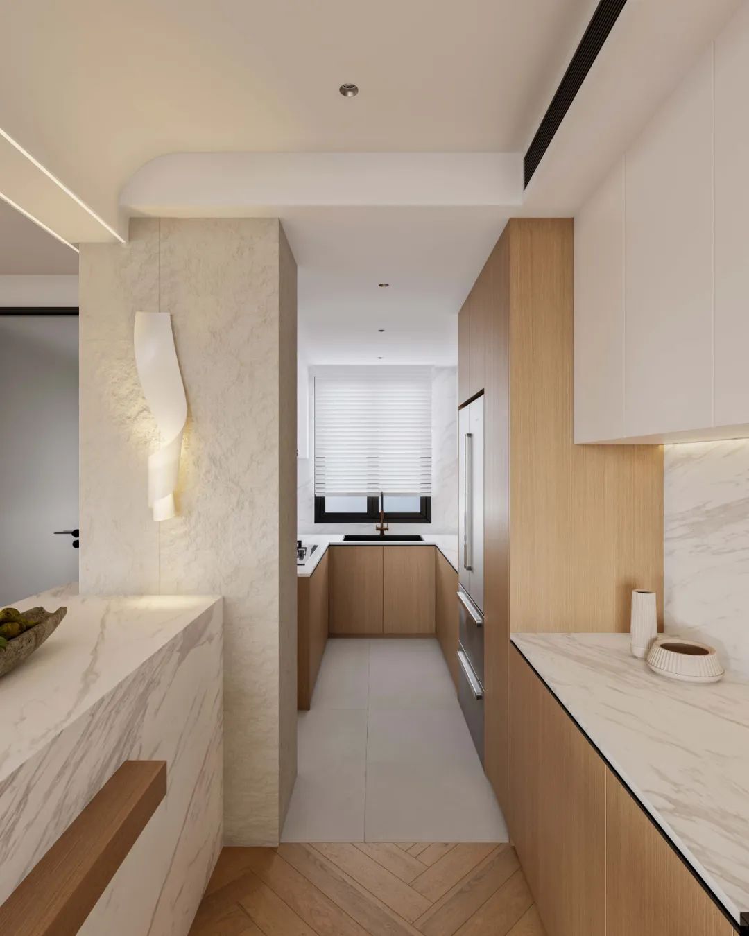 田野伏特加 · 自由风的 160㎡治愈空间设计丨中国天津丨DEEP WHITE-50