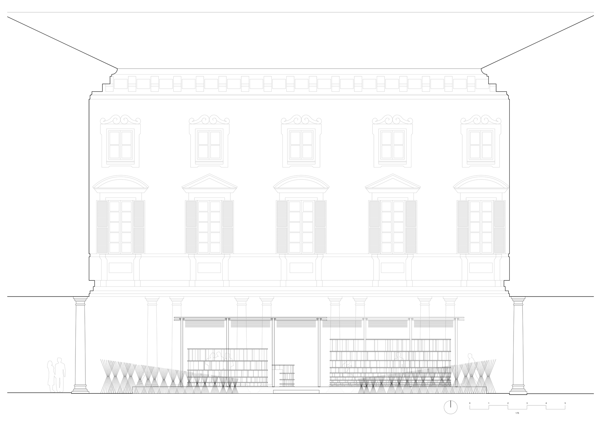 米兰古堡中的非洲村落 | Kéré建筑事务所 Courtyard Village-10