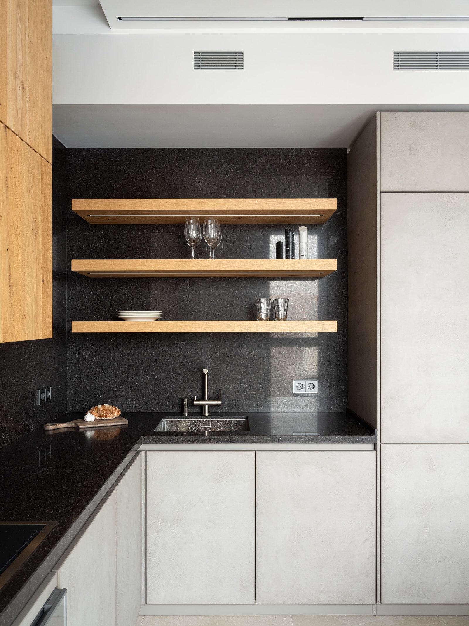 极简木质空间 | 莫斯科 117 平米公寓设计-14