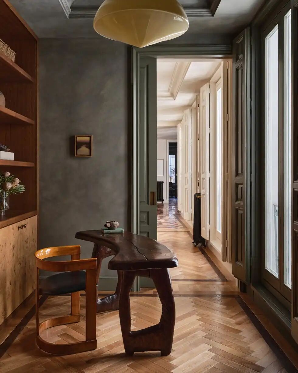 马德里250㎡私宅：复古与现代的瓷砖狂想曲-6