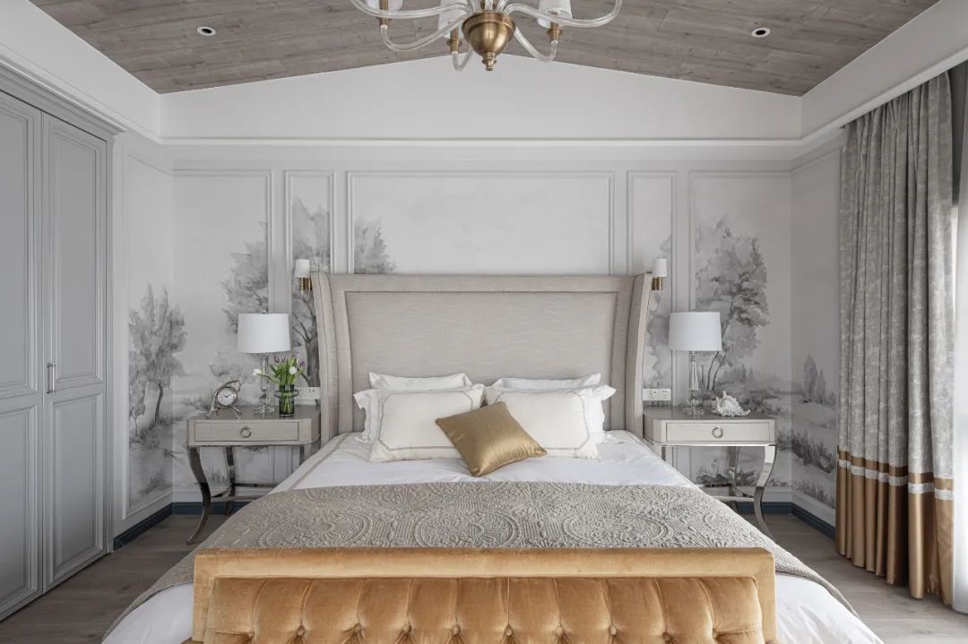 竖厅改横厅的超强设计，诠释优雅温柔的空间氛围 | 宏福樘设计-37