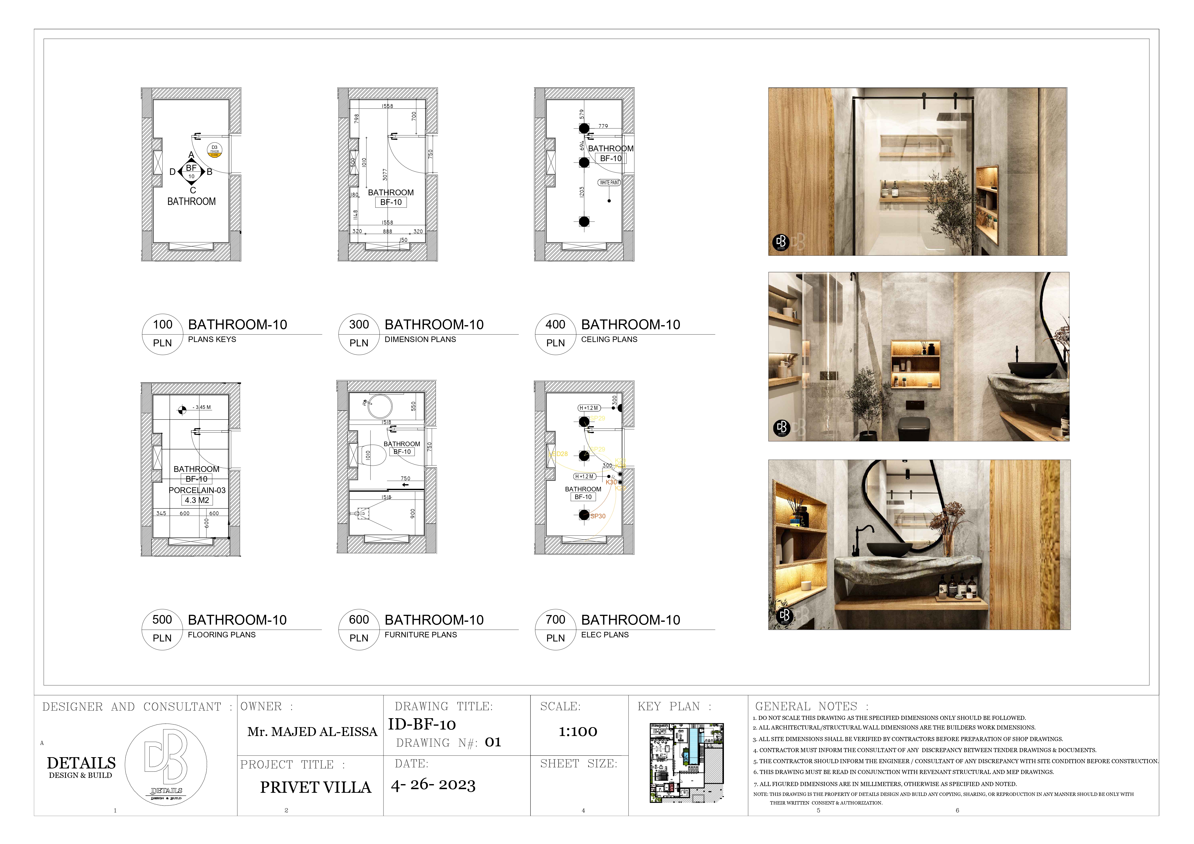 BASEMENT SHOPDRAWING - VILLA -KSA-15