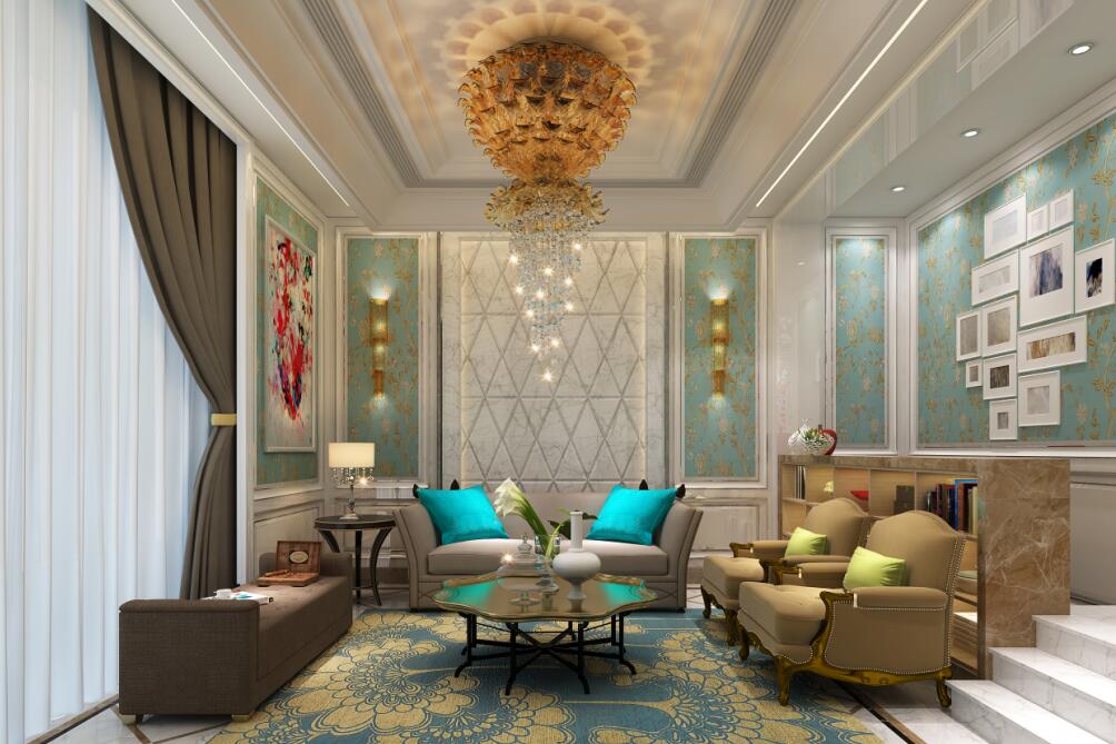 《常熟·绿树湾24幢103室》住宅空间设计     韩松言设计师作品-3