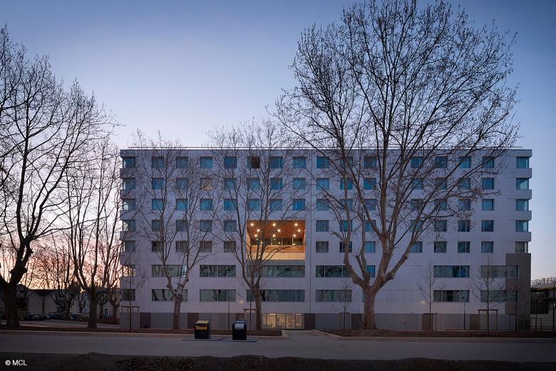 ESMA 艺术学校及学生宿舍丨法国蒙彼利埃丨Mateo Arquitectura-1