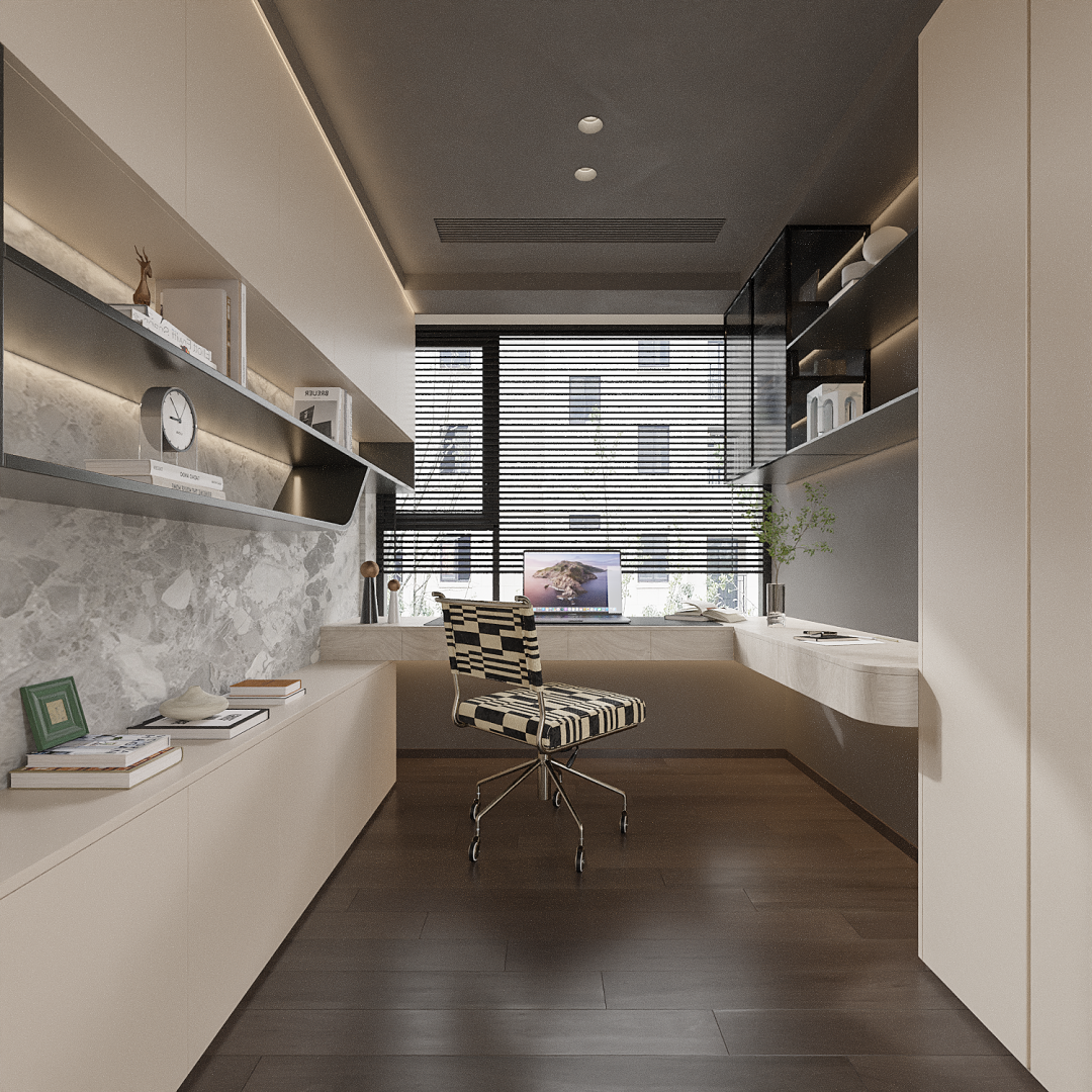 杭州锦尚和品府 167㎡意式简约风空间设计丨中国杭州丨SSD 晟瑄空间设计-36