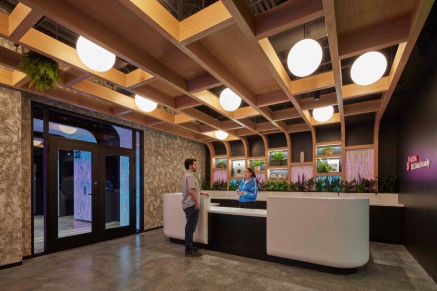 办公室接待区丨美国贝尔维尤丨Gensler-0