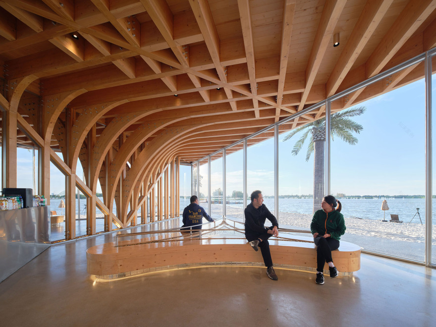 固城湖金沙滩驿站丨中国南京丨中国美术学院风景建筑设计研究总院 青年创作中心-31