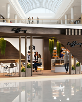 咖啡杯展厅（咖啡亭项目）