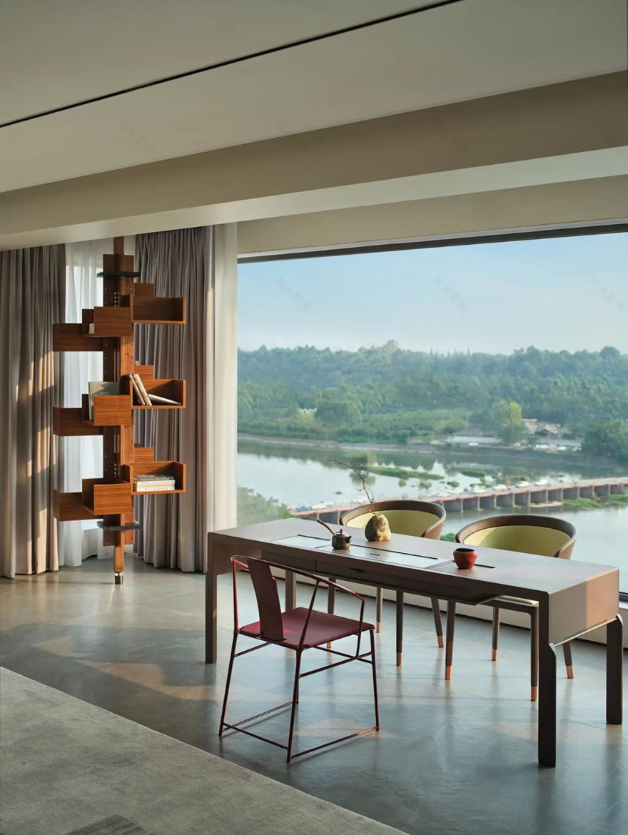 余颢凌新作|成都麓湖 330㎡ 大平层,书写温润与优雅-106