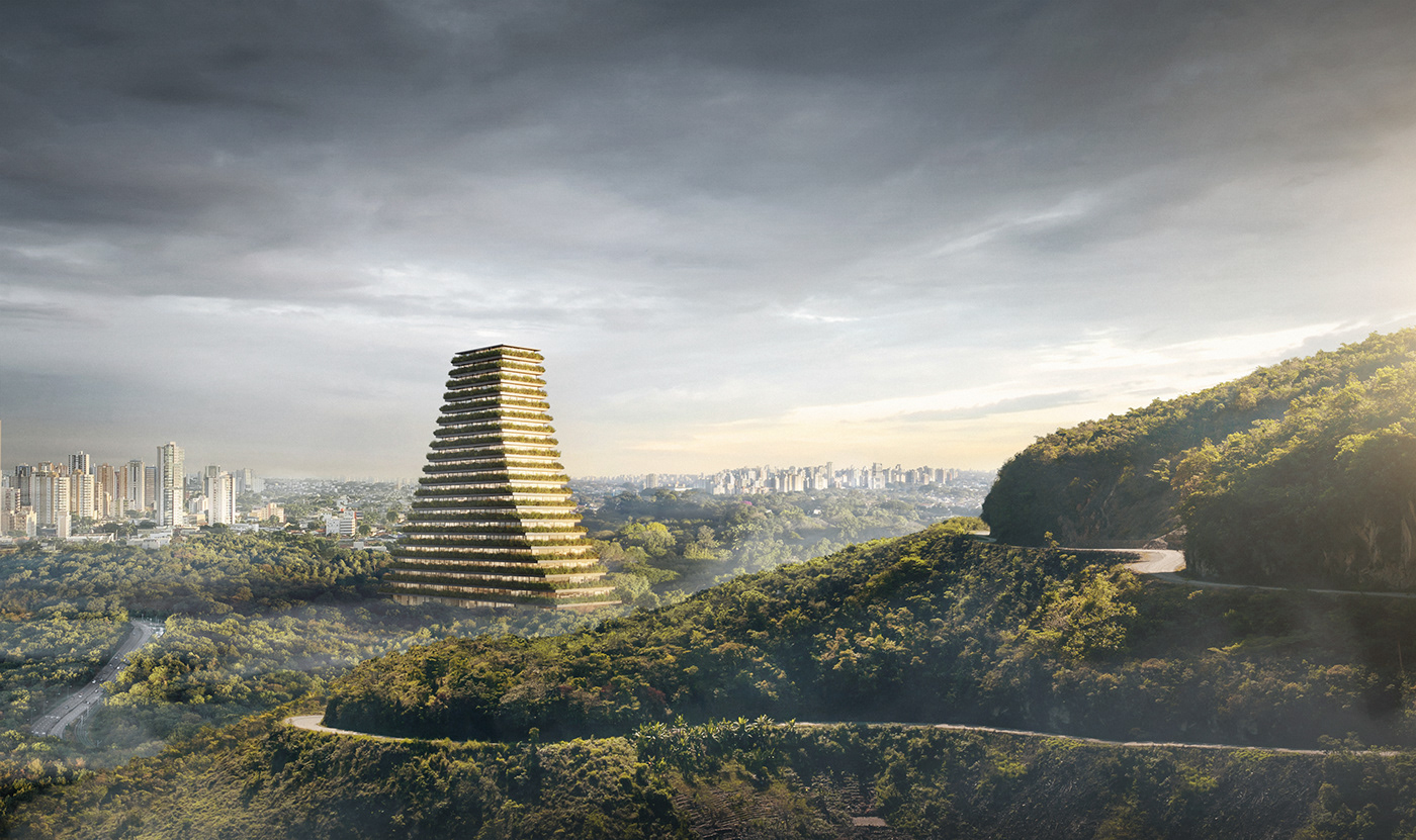 Edifício Vinhático 公寓楼概念设计丨巴西丨Studio F Visual-2