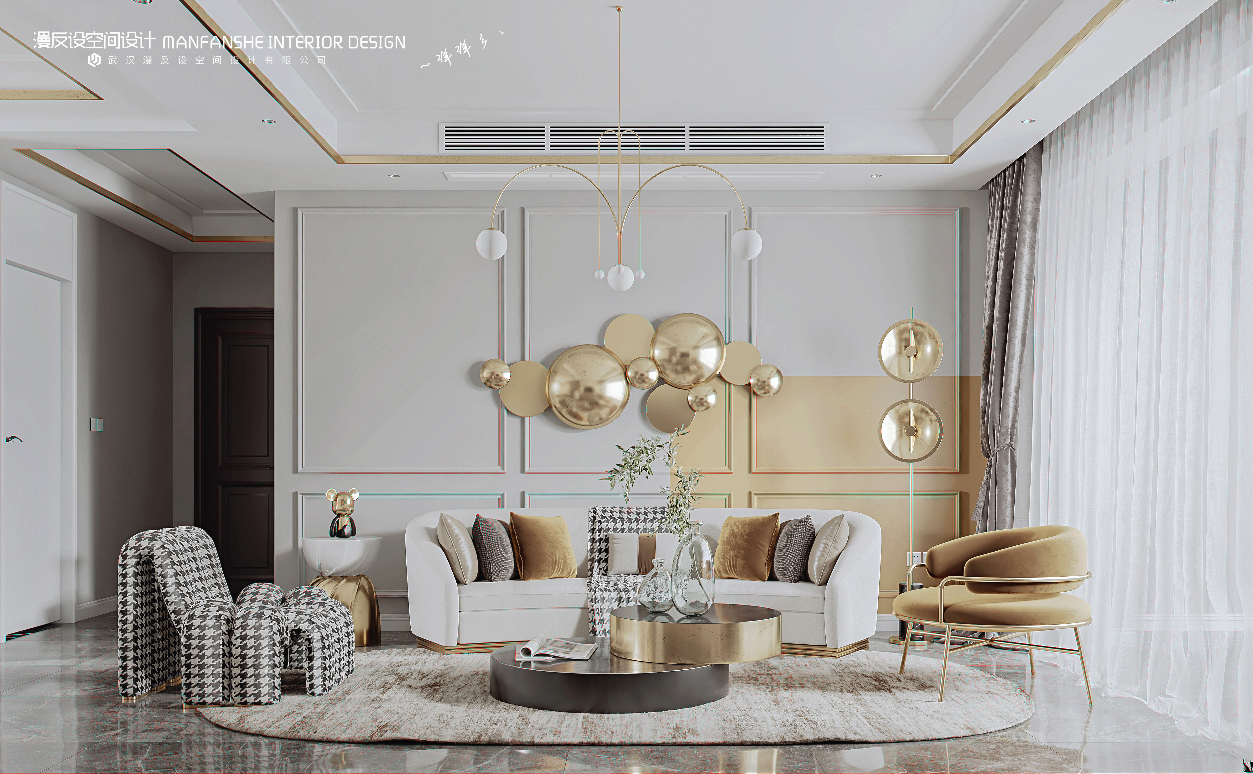 轻奢客餐厅设计，演绎优雅品味-2