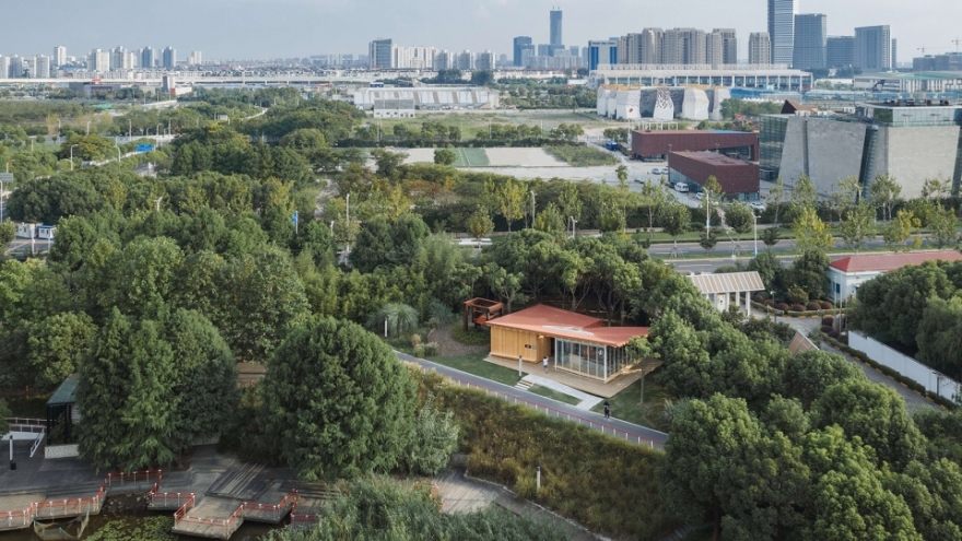 上海东岸望江驿 | 简约实用的沿江公共空间-44