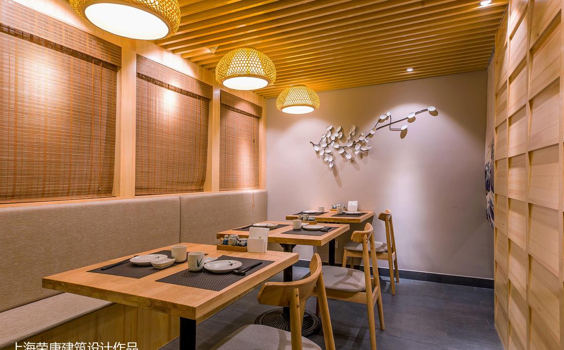 荣唐建筑丨日式餐厅丨竹の里日料-12