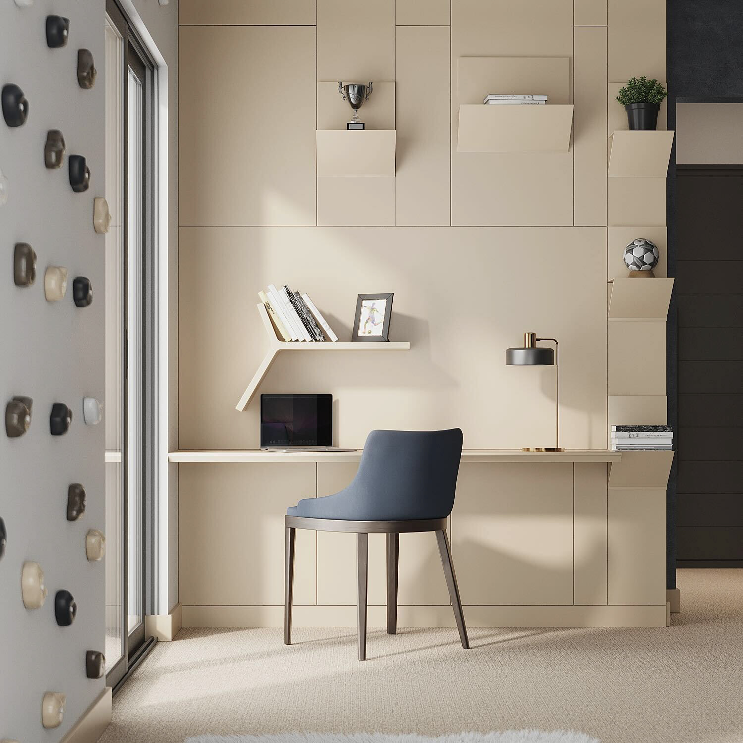 男孩卧室带浴室丨美国阿斯彭-8