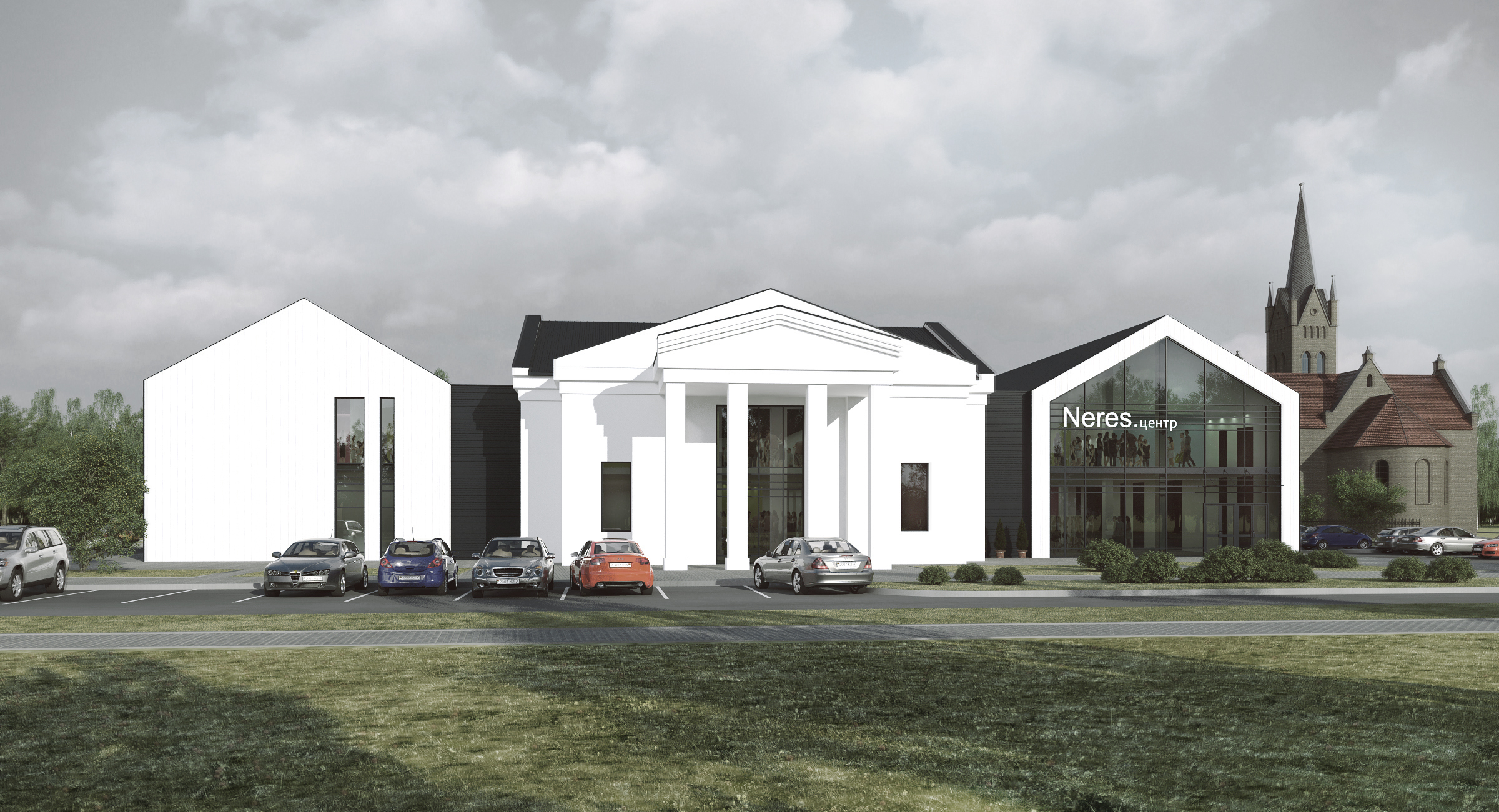 历史与现代交融的社区中心设计-8