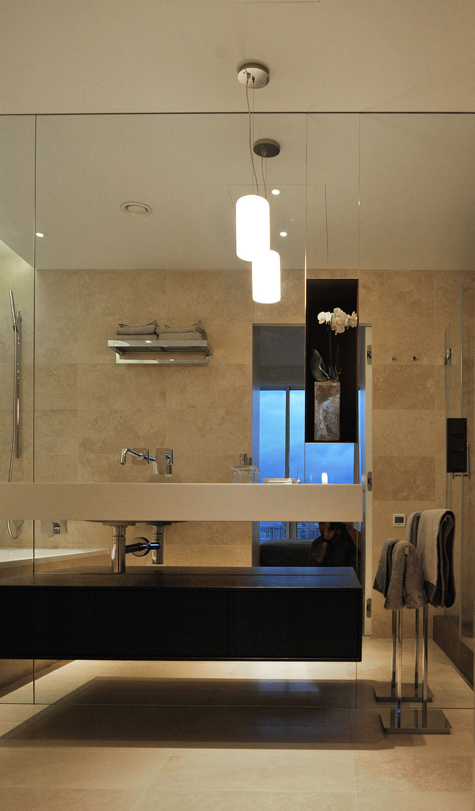 莫斯科带全景窗公寓室内设计项目丨俄罗斯莫斯科丨Алексей Николашин（SL*project建筑师）-25