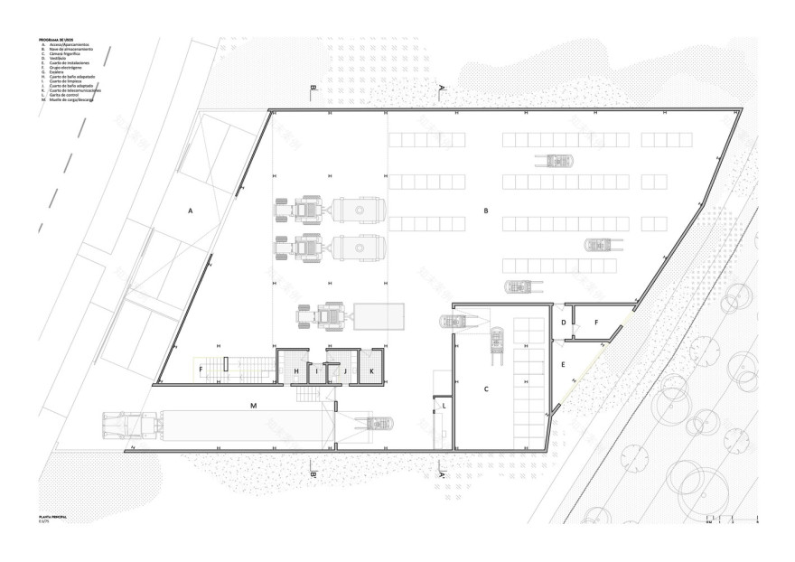 西班牙水果和蔬菜中心Raspa y Amagado建筑丨FORarquitectura-38