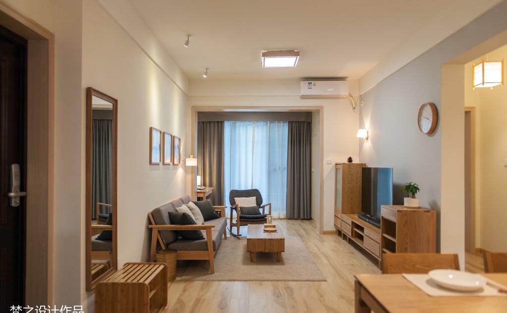 梵之设计丨平层丨秋之沐诗-21