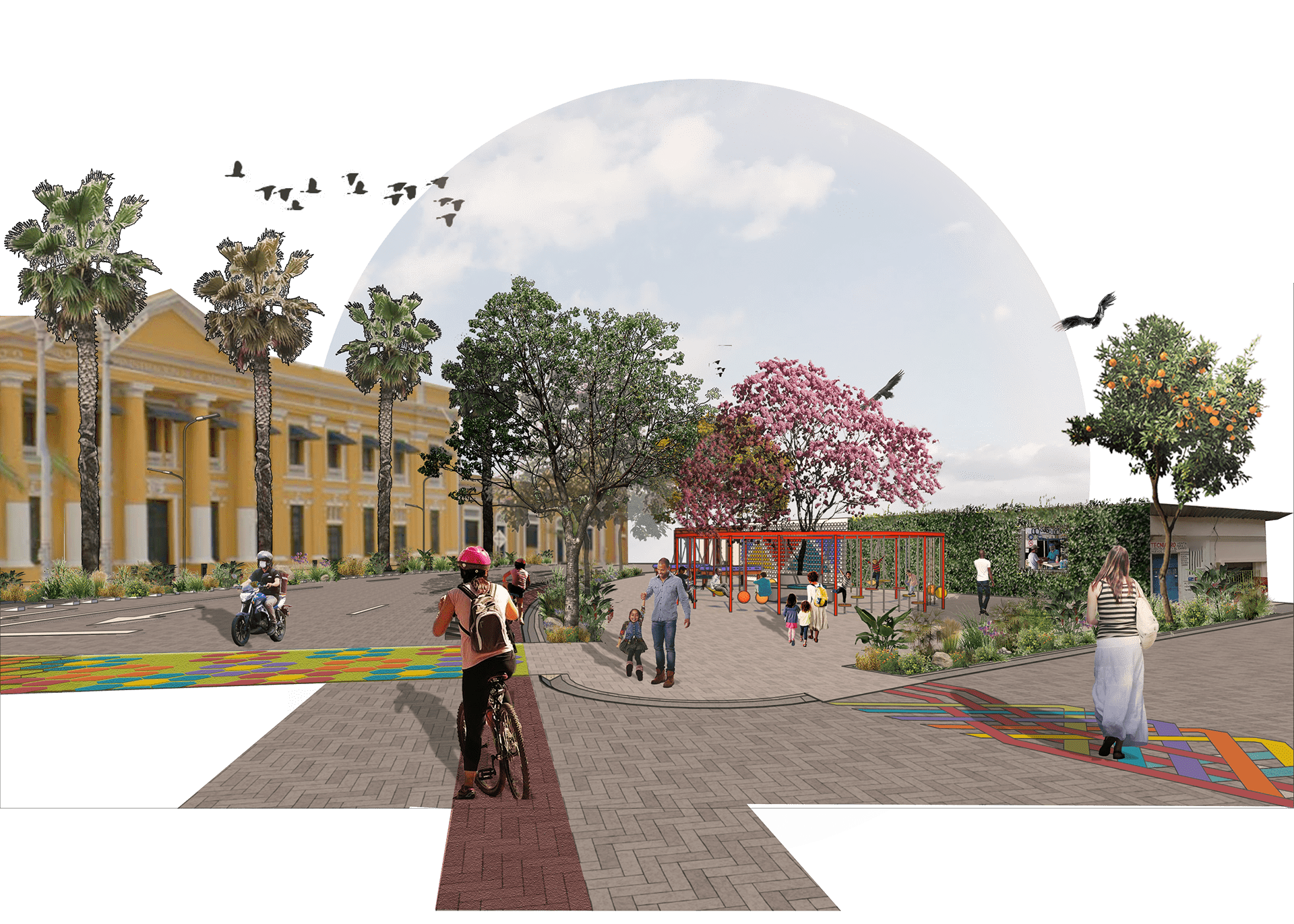 Barranquilla 城市复兴与绿化竞赛丨哥伦比亚丨SCINCO Arquitectas y Arquitectos-19