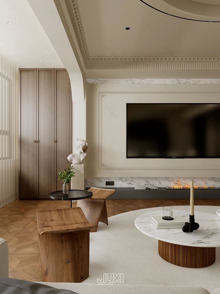 「设计分享」这样的复古美真得藏不住呀,赶快住进来-47