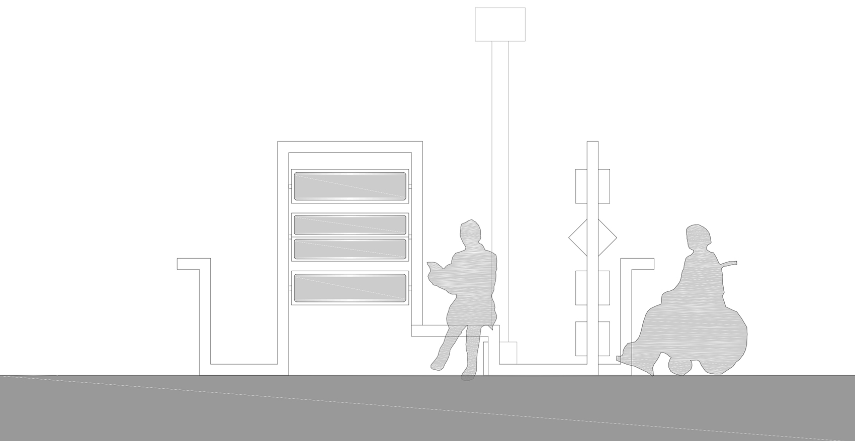 “Ribbon”临时装置丨美国纽约丨The Urban Conga 与 Hive Public Space-49