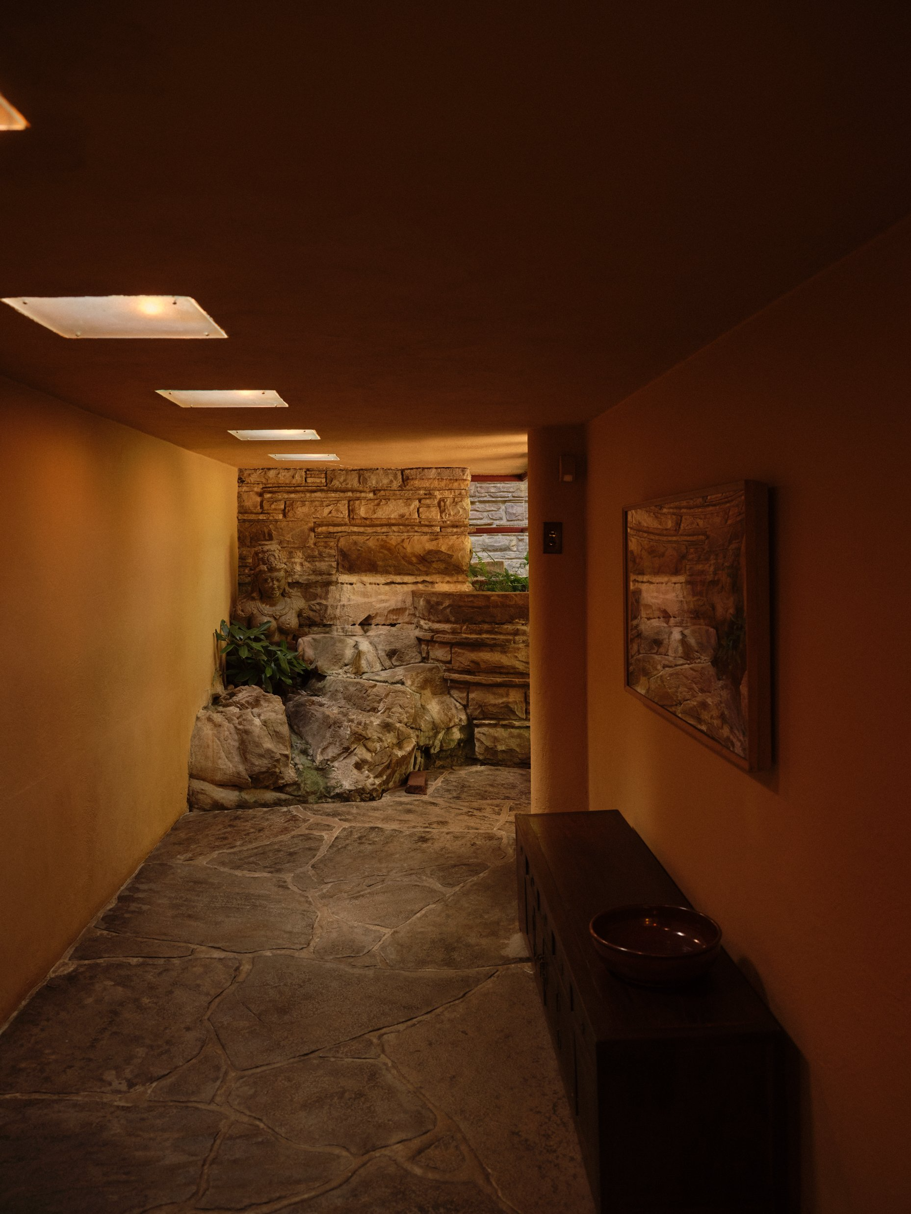 流水别墅丨美国宾夕法尼亚丨弗兰克·劳埃德·赖特-73