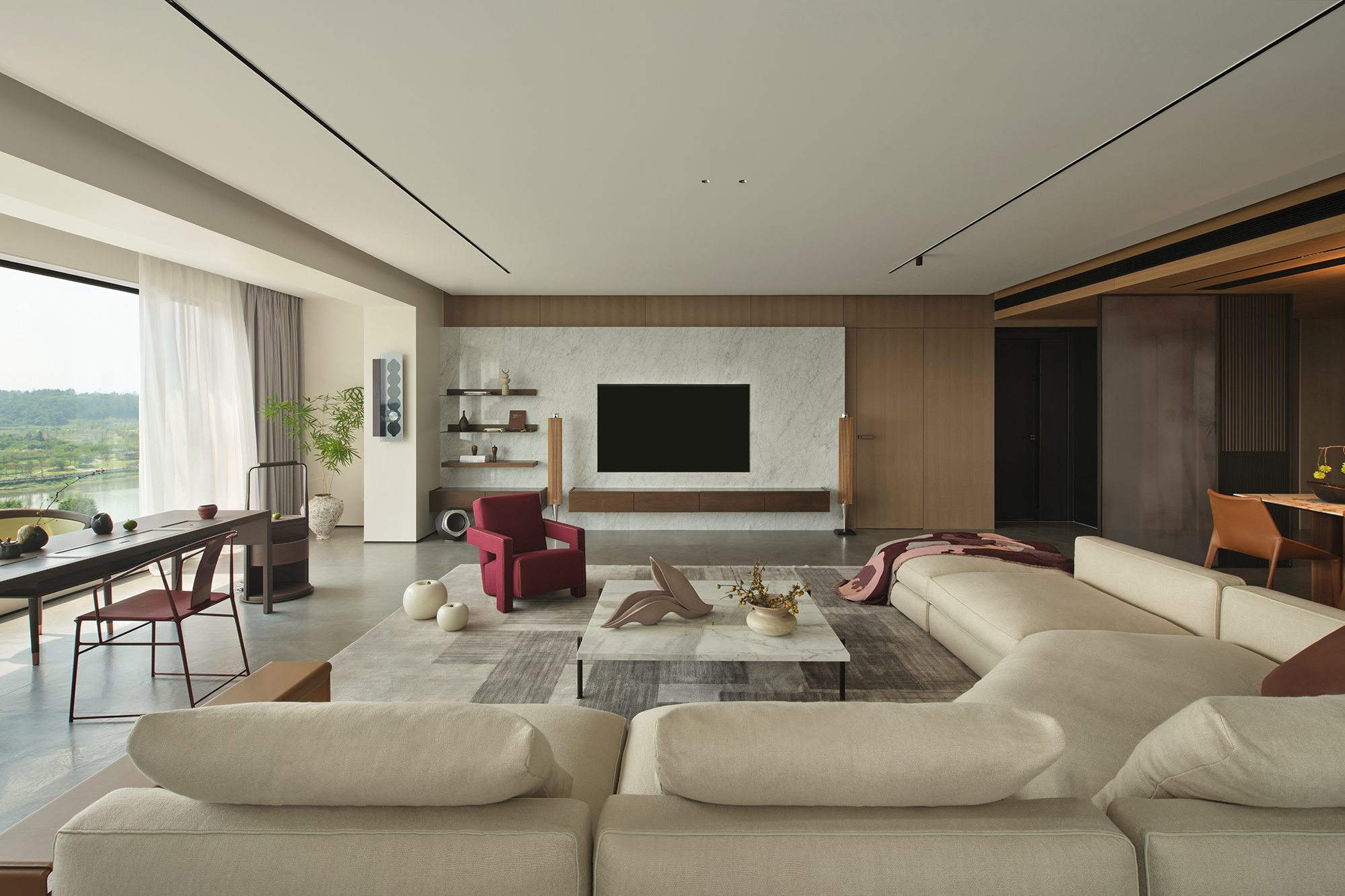 江景大平层丨中国四川丨STUDIO.Y室内设计事务所-17