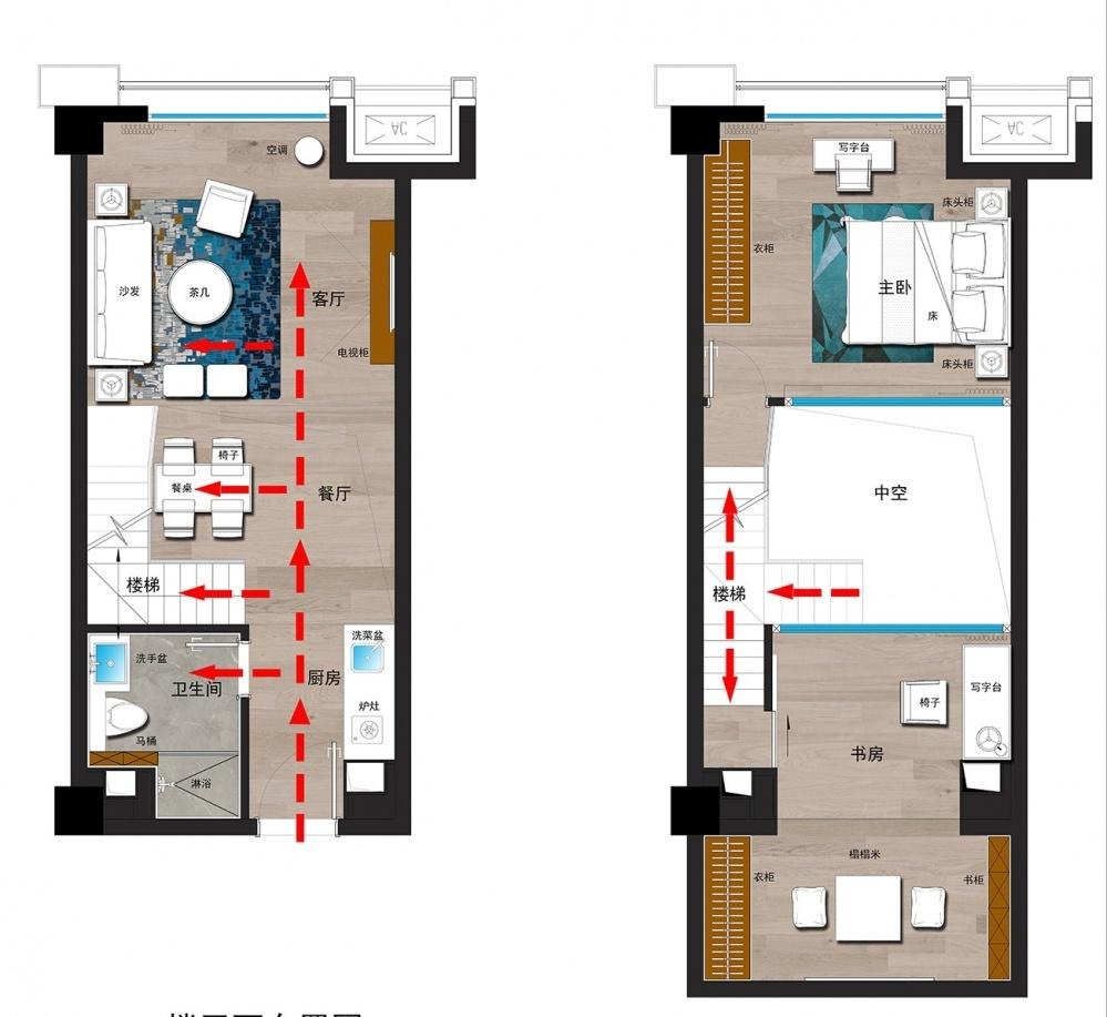 宏宇瞰都 LOFT 公寓样板房-3