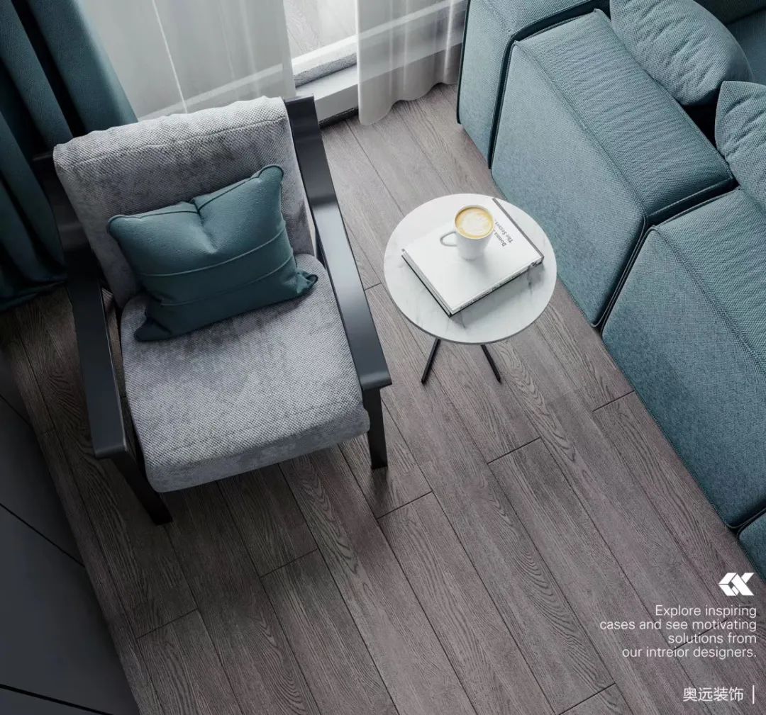 现代简约四季美庐,黑白灰纯空间演绎自然与家-33