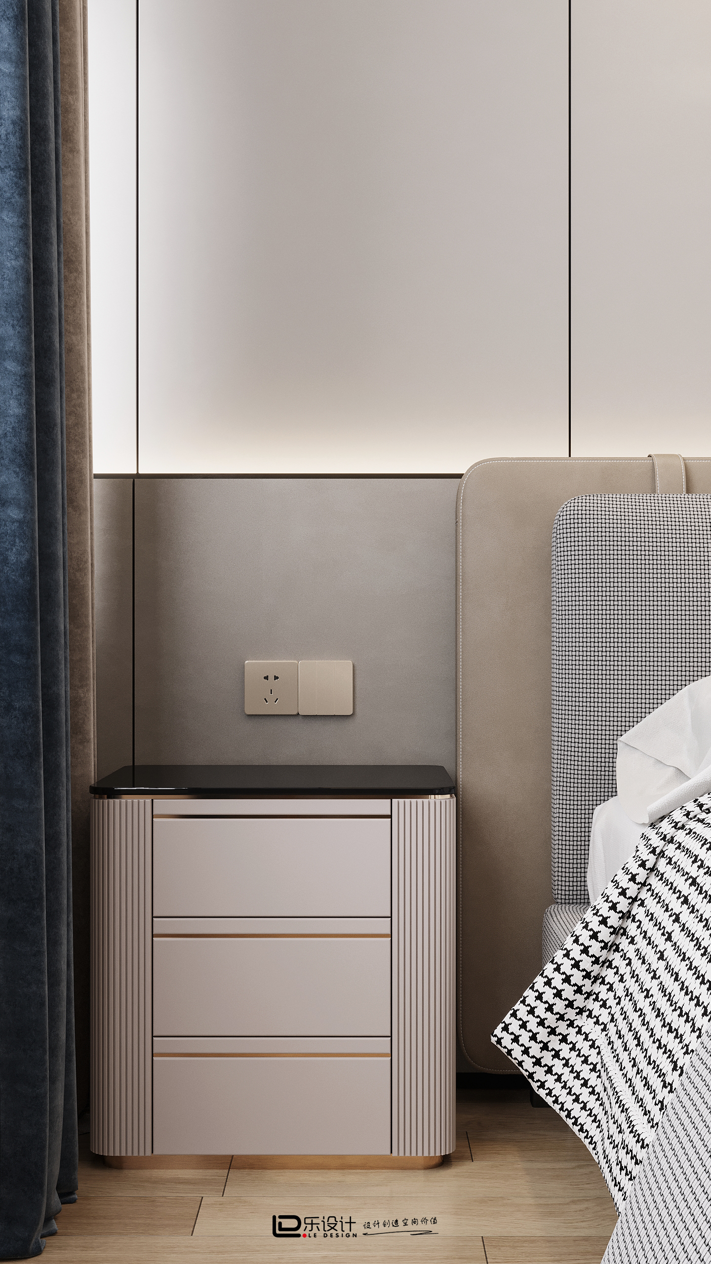 悦虹湾 113 方现代极简与轻奢融合丨中国杭州丨LD 设计-22