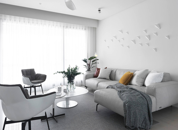 新澄设计 | 台中 170m²北欧家庭住宅，软装主导的减法设计-17