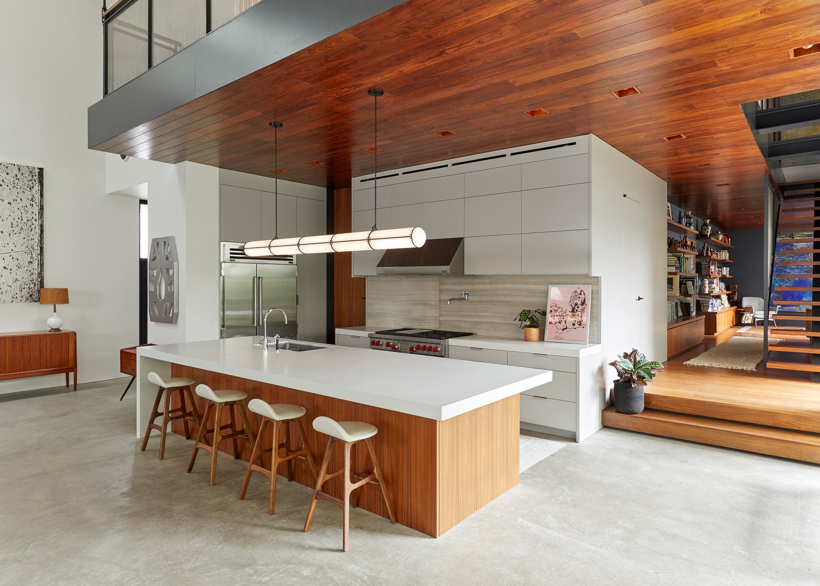 纽约布鲁克林的绿色之家 | 工业风与自然的完美融合-21