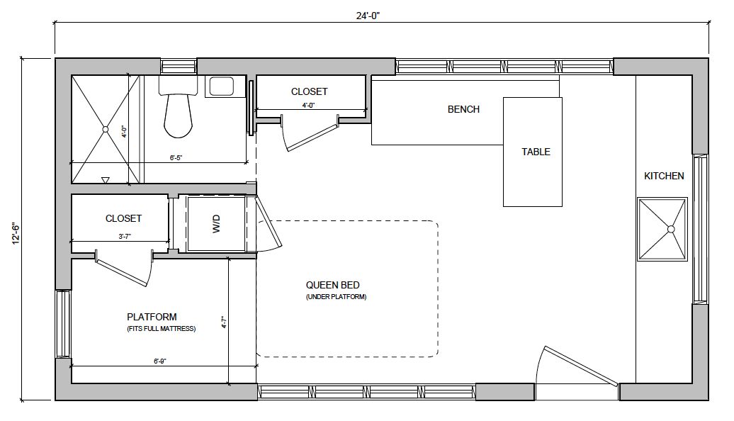 美国 35 万美元迷你屋，设计细节与理念解读-4