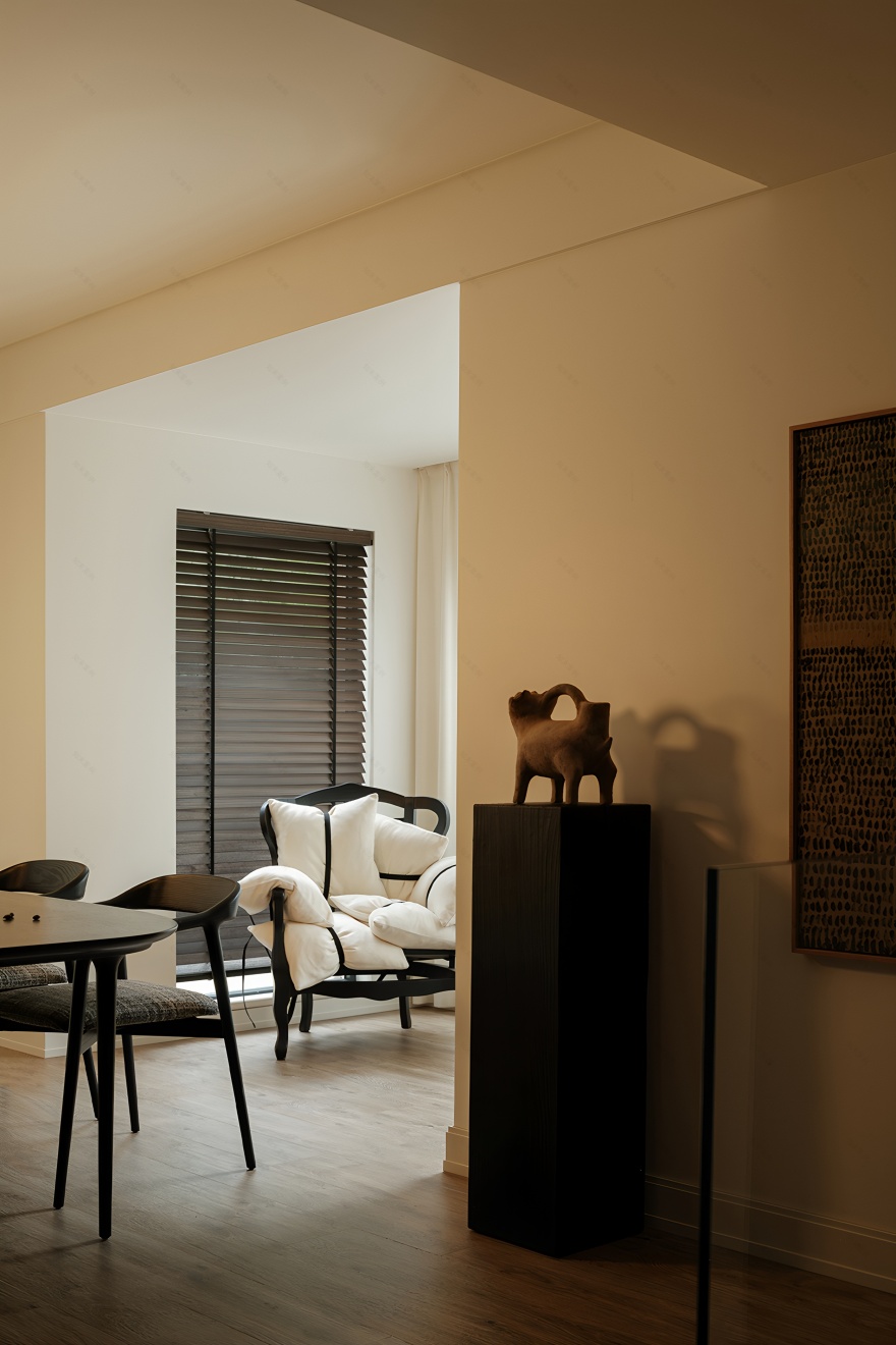 上海青浦区450㎡静谧极简 · 谭卓设计丨中国上海丨谭卓设计工作室-9