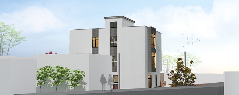 湛江市私人住宅建筑三层设计-9