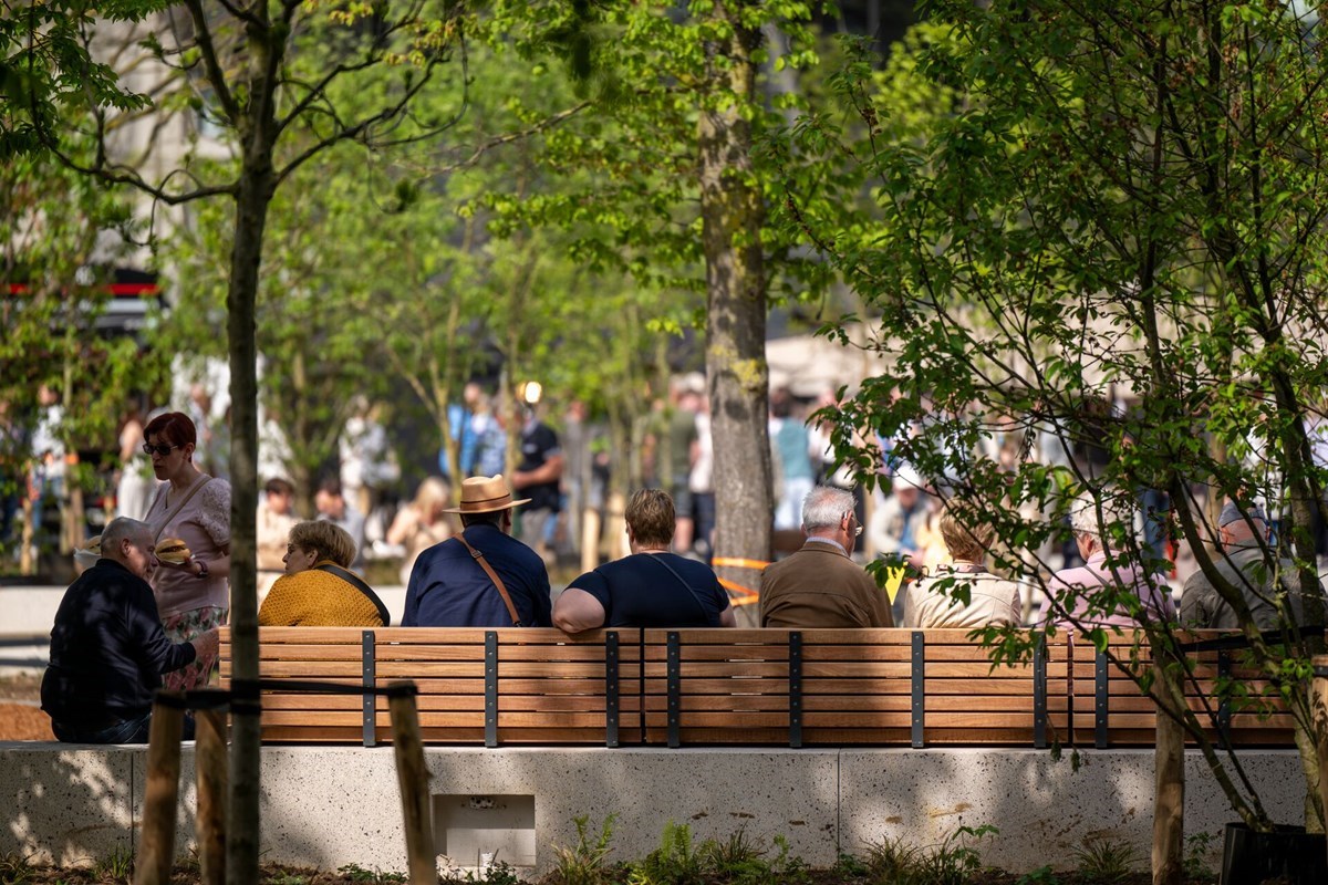 Genk市中心广场绿化改造项目（含大广场等）丨比利时丨Bureau Bas Smets-8