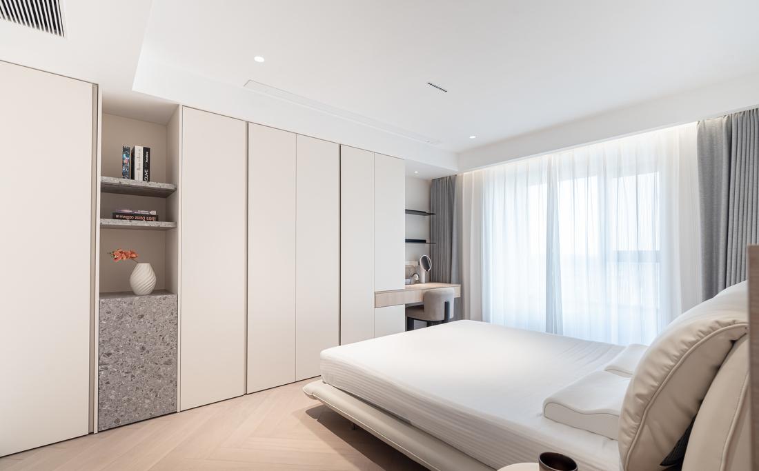 苏州绿地半岛极简奶油风丨中国苏州丨域空间设计-37