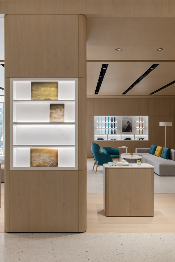 蔚来旗舰体验店,汽车展厅丨中国南昌丨LUKSTUDIO-41