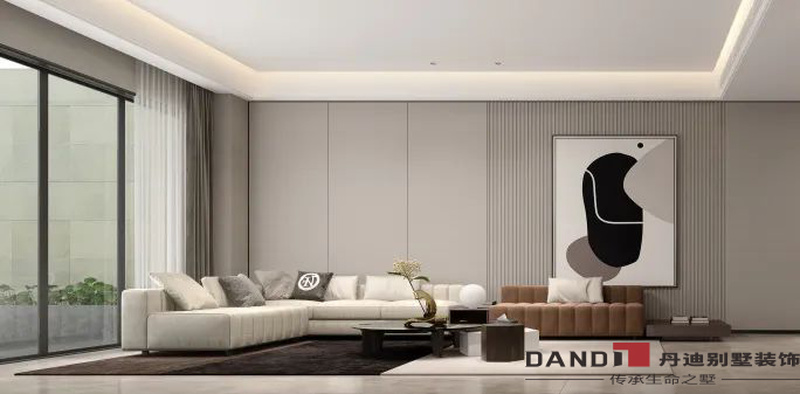 华润天河现代简约别墅丨广州丹迪设计团队-50