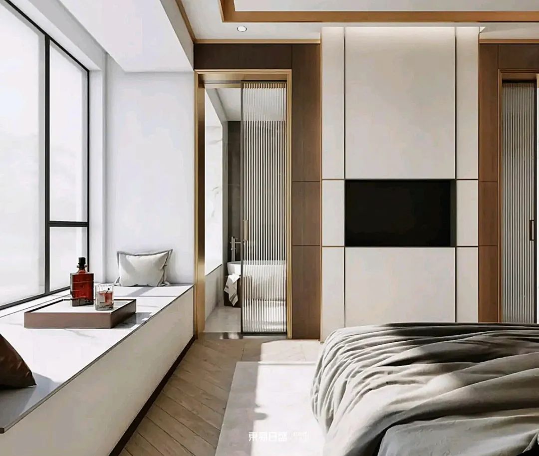 卡地亚蔚蓝阁 | 182㎡现代轻奢风格：又见卡地亚，不浪费这顶奢的生活地带-29