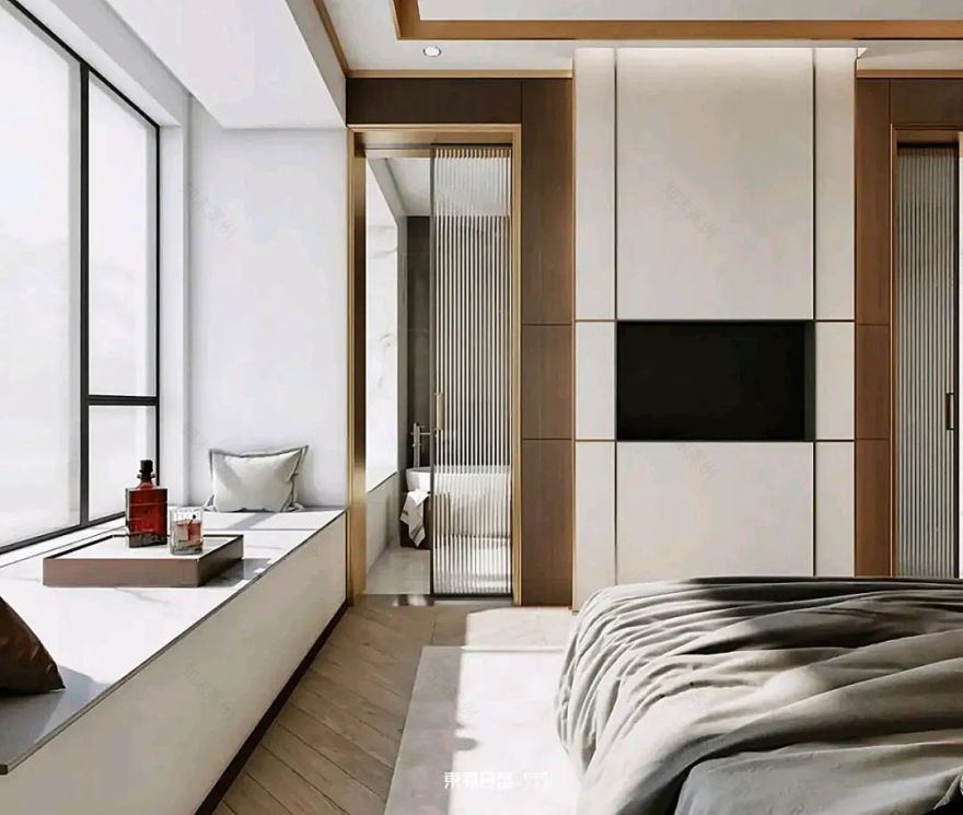 卡地亚蔚蓝阁 | 182㎡现代轻奢风格:又见卡地亚,不浪费这顶奢的生活地带-29