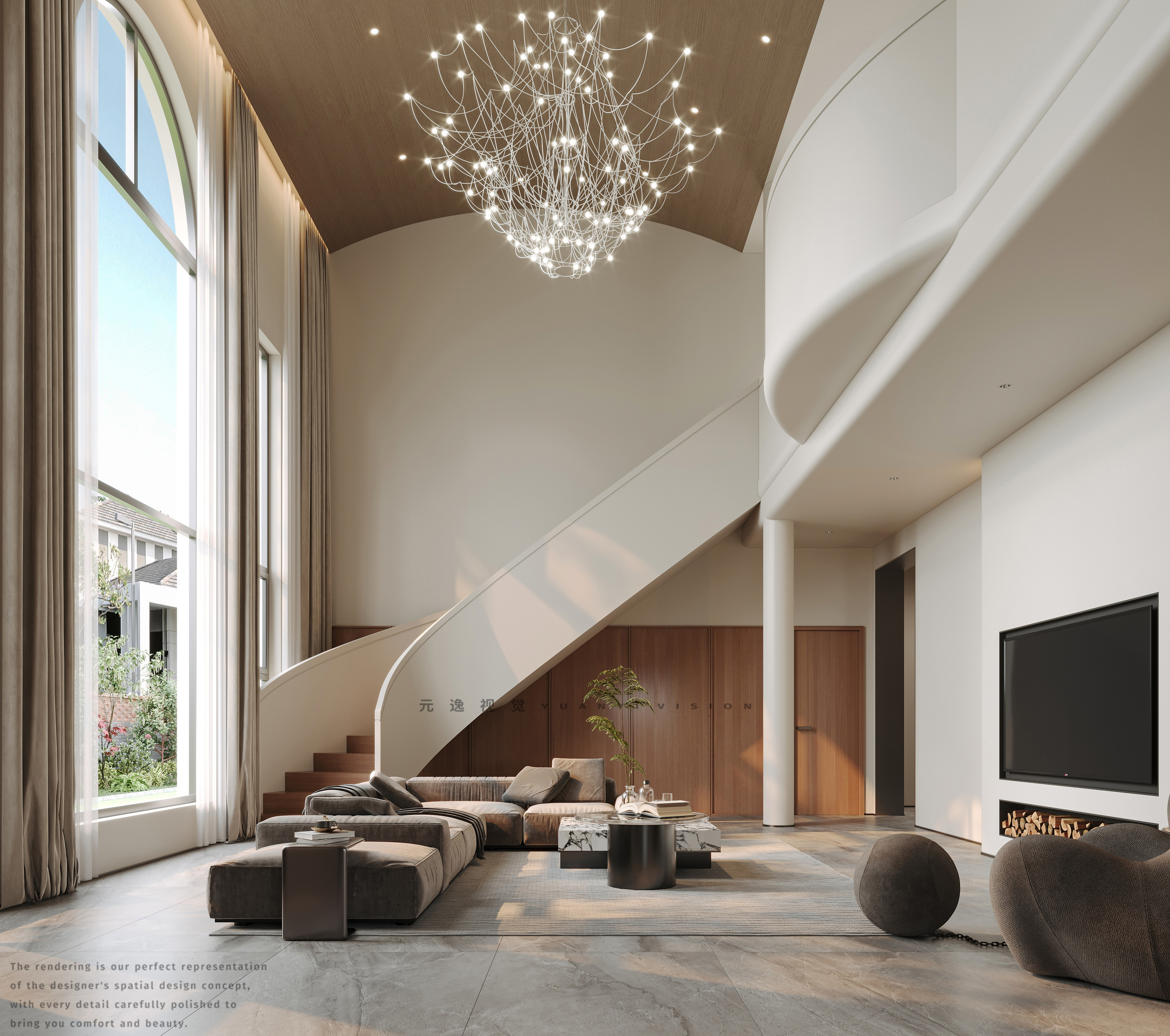 中古侘寂风室内设计丨个人设计师-6