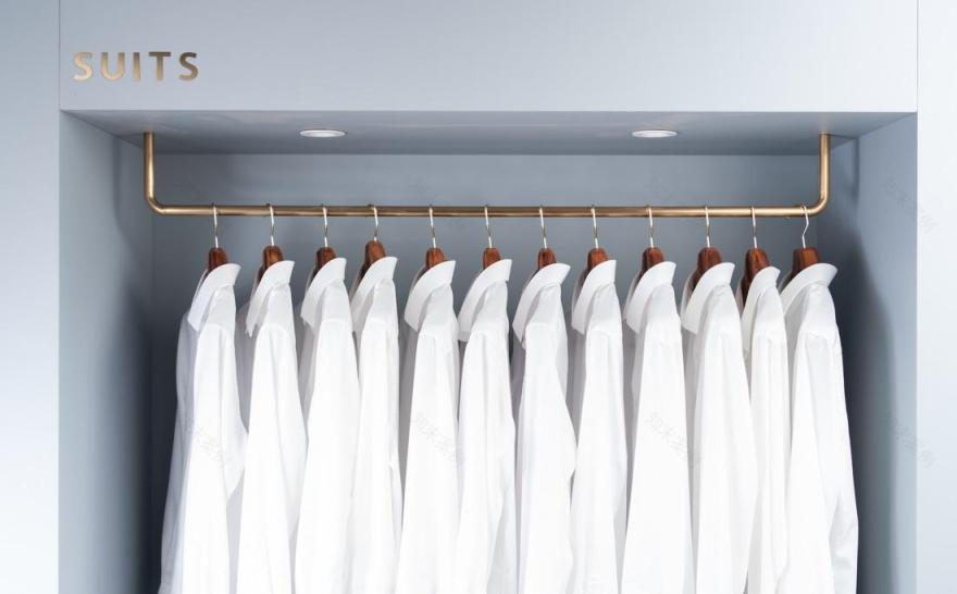 北京安贞门 70 平米现代西装店设计 | 定制展示与空间互动-16