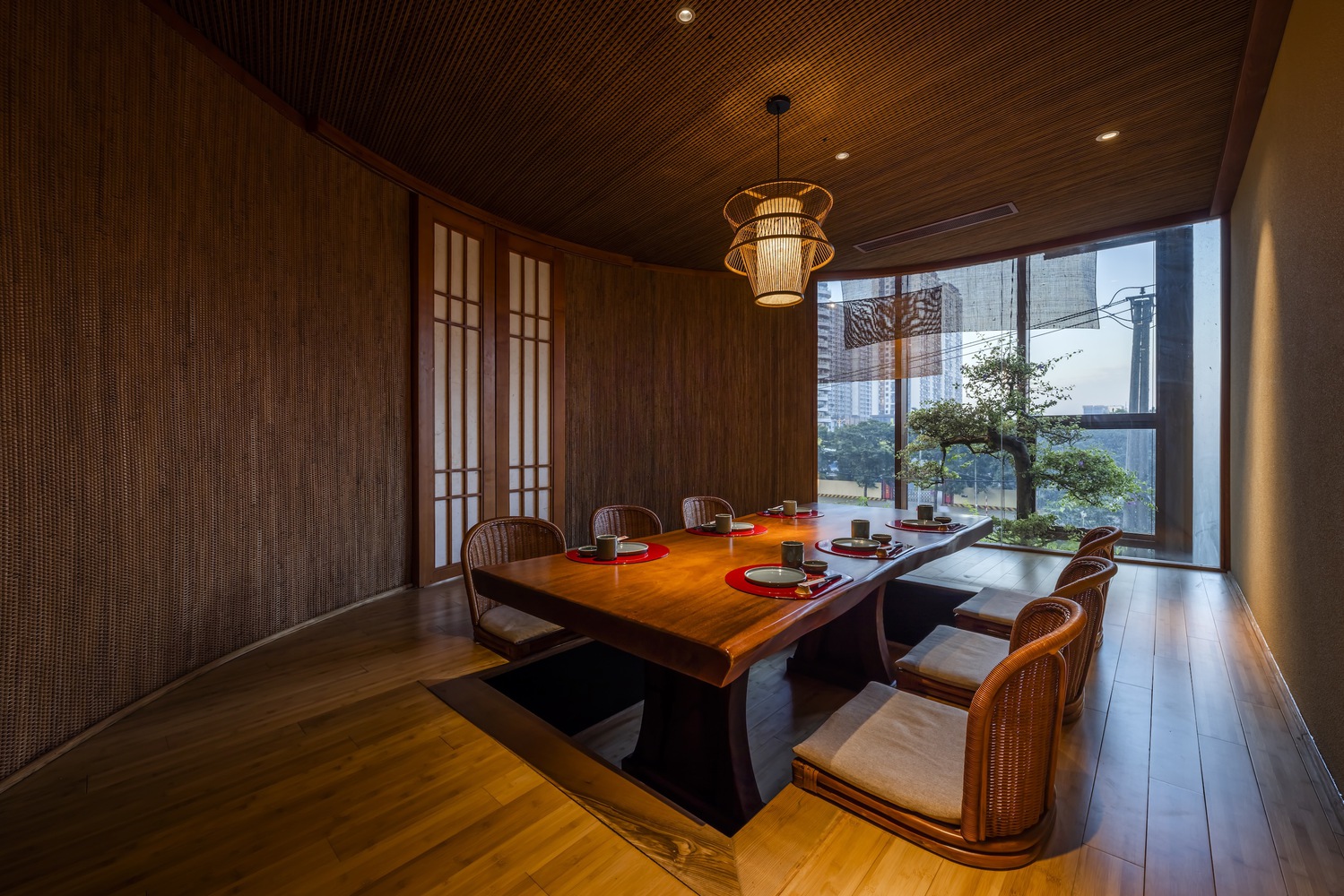 越南 Akaari Premium Restaurant丨越南河内丨NH Village Architects-42