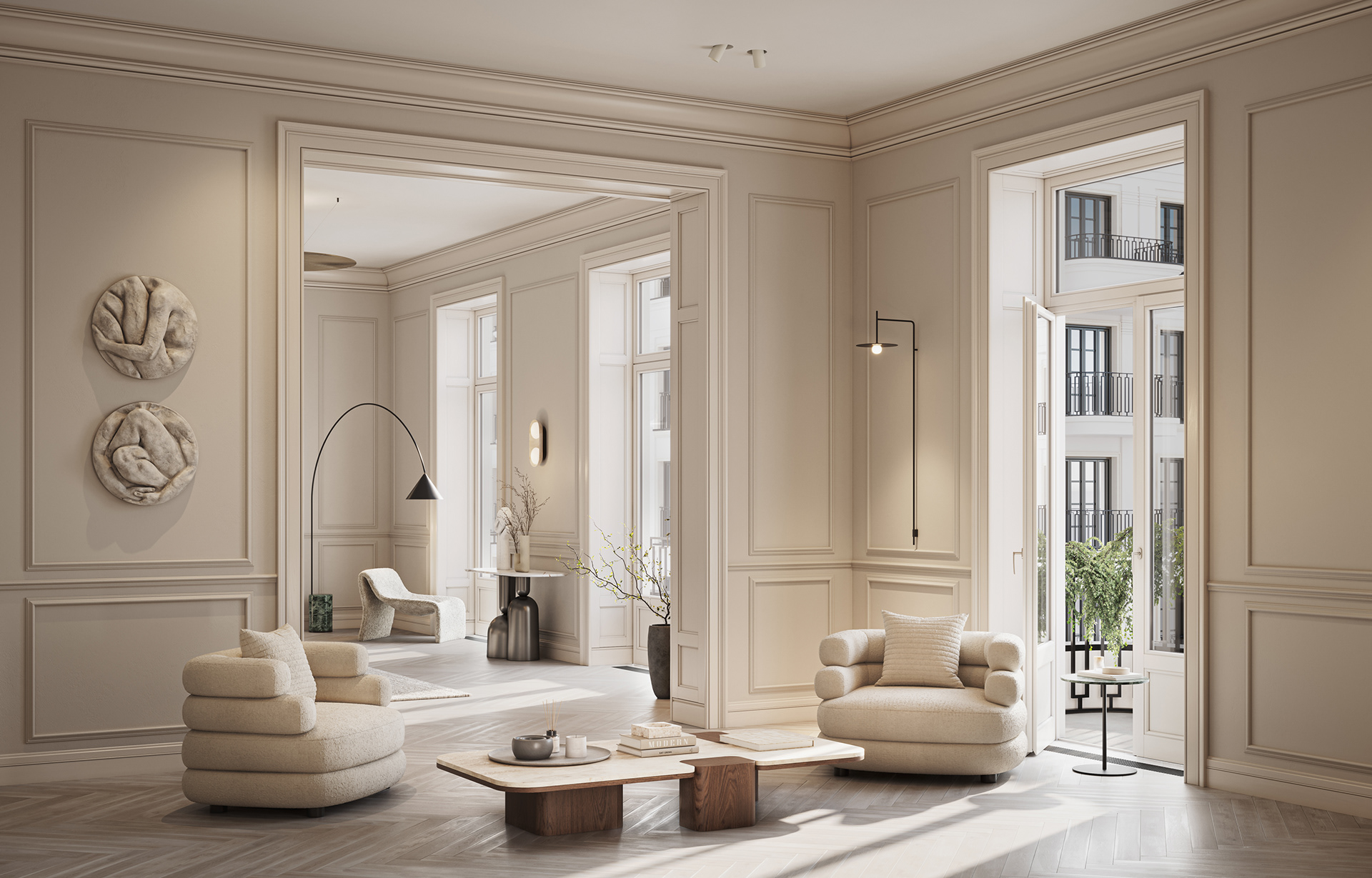 米色公寓丨Vizline Studio-16