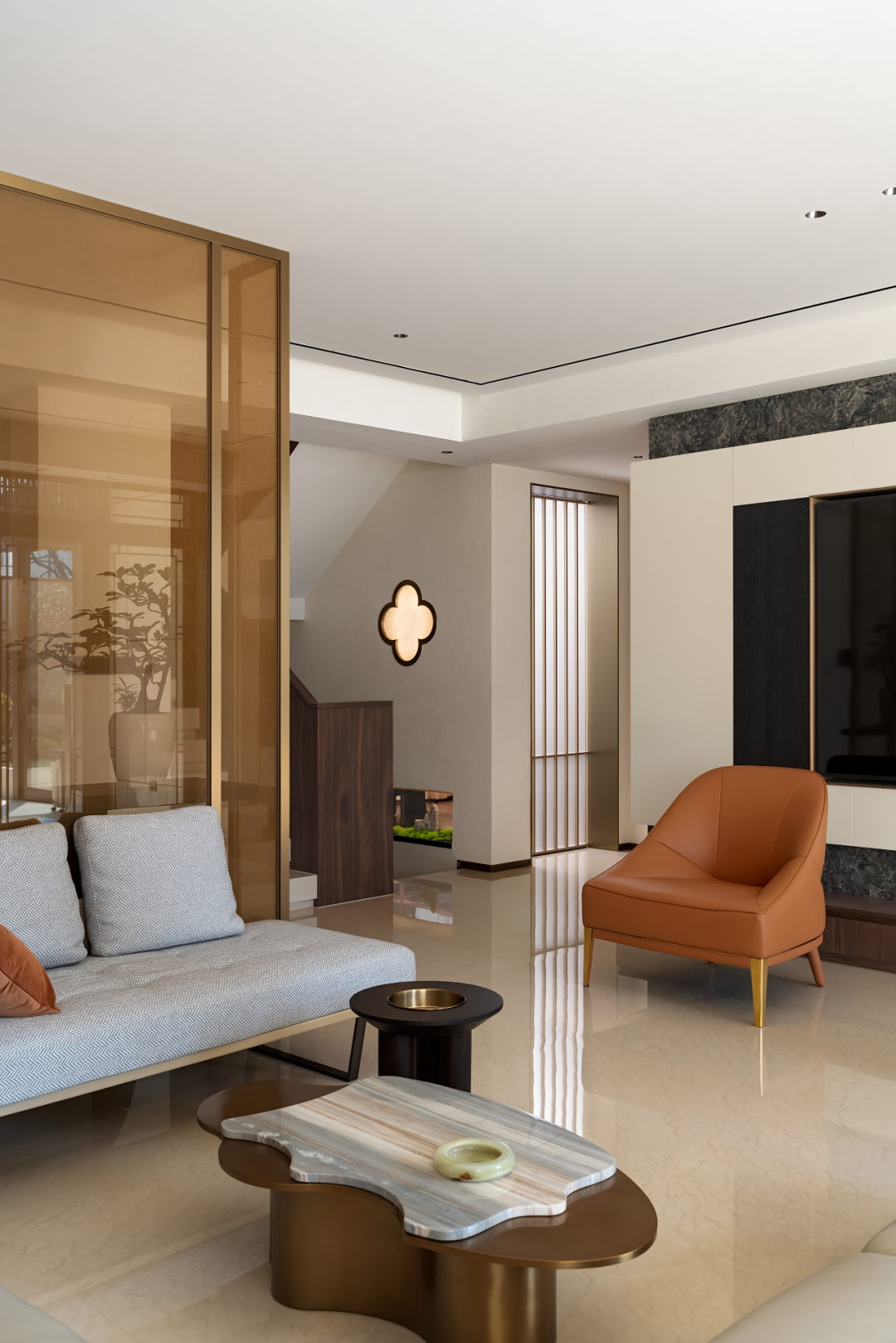 拾间系新作|杭州600平别墅：新中式生活的诗意栖居-20