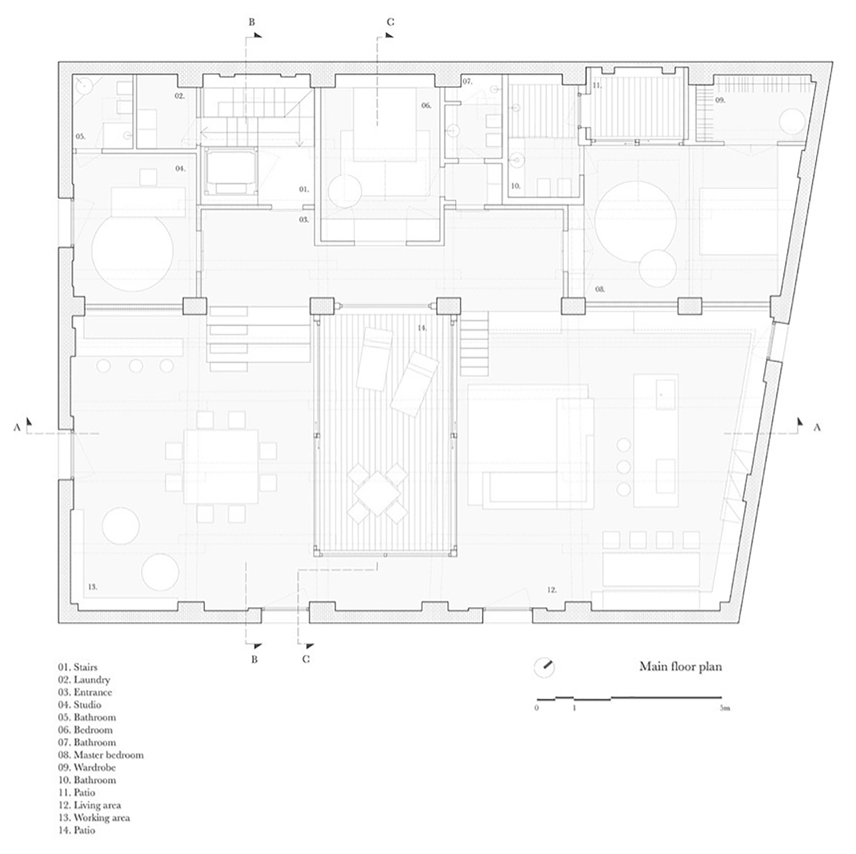 FIENILE COCCHI住宅丨意大利丨SBAR｜Salonia Baldin Architettura-83