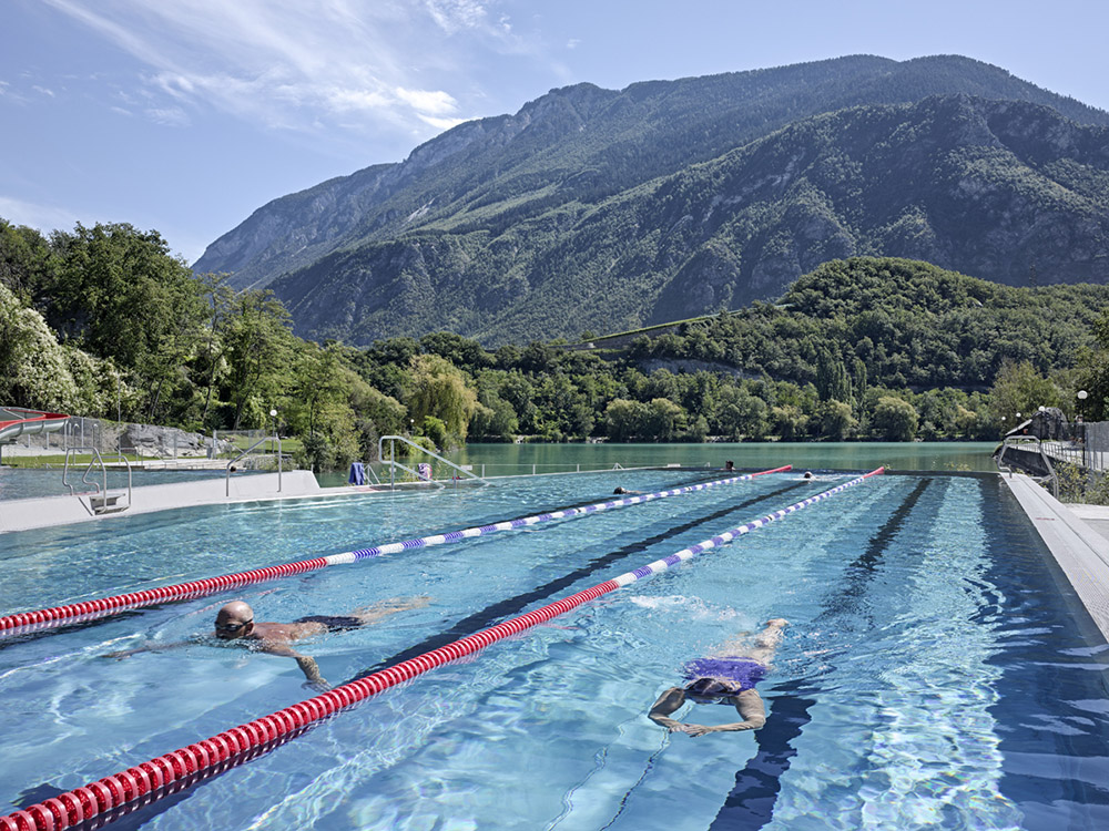 瑞士湖边“Geronde 浴场”有机更新,与自然景观完美融合-14
