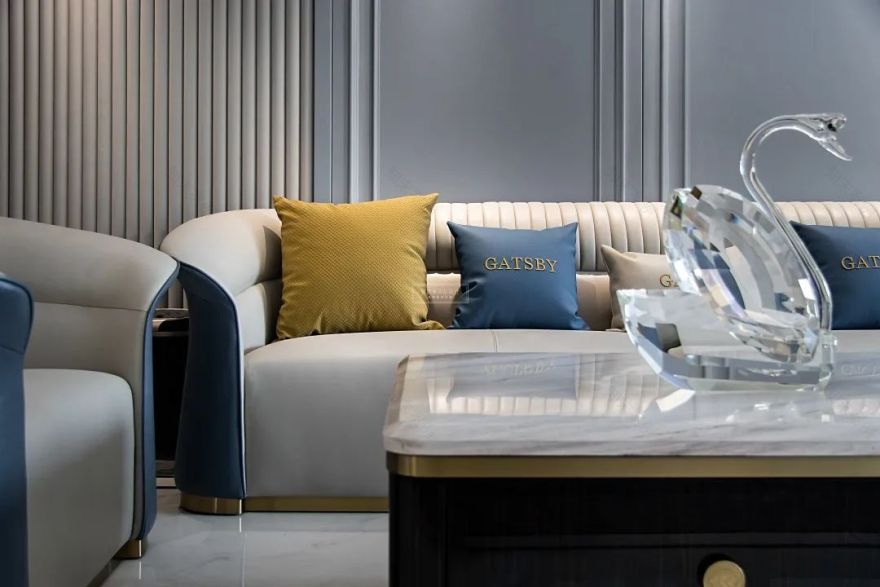 星体花园法式轻奢别墅设计丨紫苹果装饰集团-22